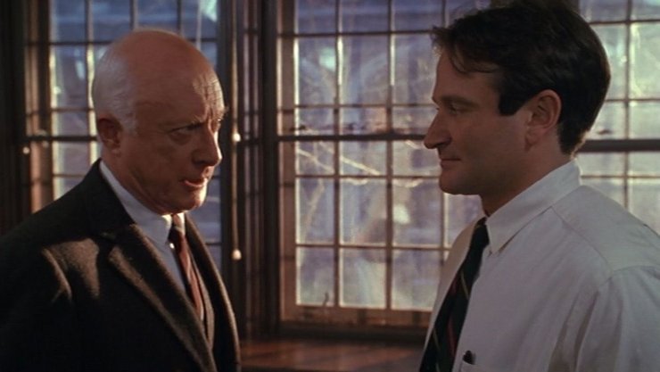 норман ллойд, робин уильямс, общество мертвых поэтов