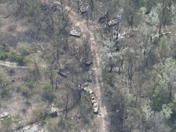 северский донец, переправа, российские оккупанты