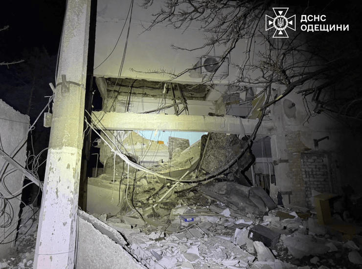 удар по Одеській області