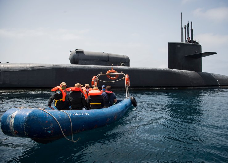 субмарина, субмарина класса Ohio, американская подводная лодка, субмарина США, ВМС США