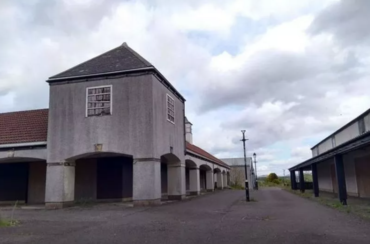 Город-призрак, заброшенная локация, Великобритания, Шотландия, туризм, путешествия, покупки, фото