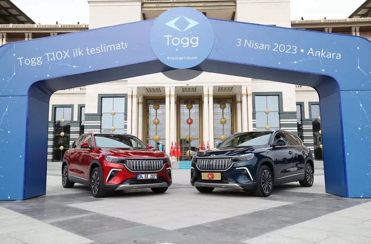 TOGG T10X, турецкий автомобиль, турецкий электромобиль, первый турецкий автомобиль