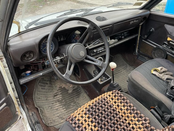 Салон Alfa Romeo Alfasud, Alfa Romeo Alfasud 1979, Alfa Romeo Alfasud