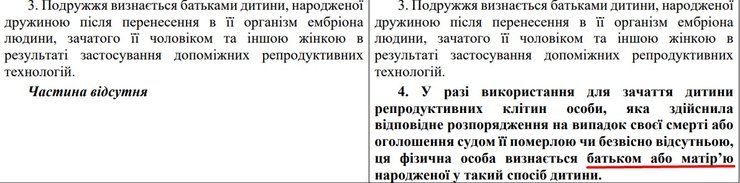 закон о генофонде, репродуктивные клетки, отцовство погибших, бойцы ВСУ репродуктивные клетки