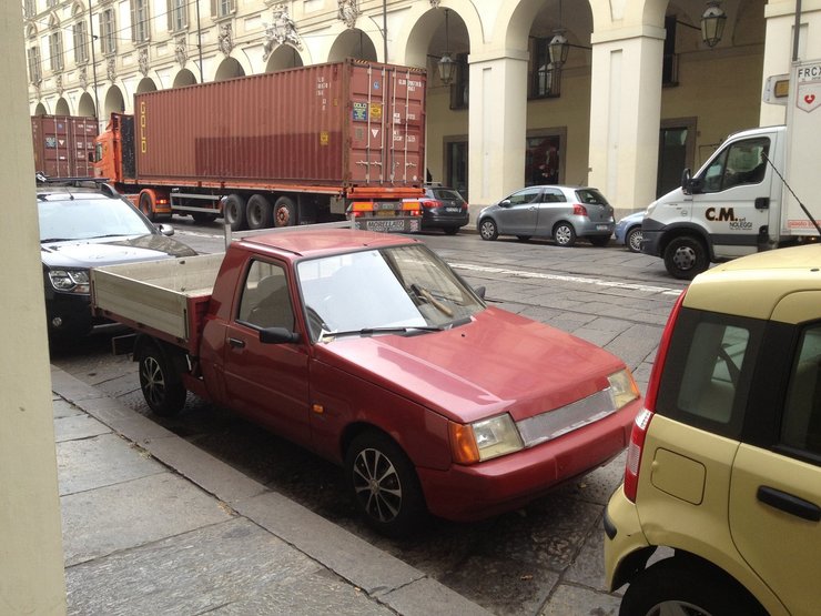 Пикап ЗАЗ Таврия в Италии