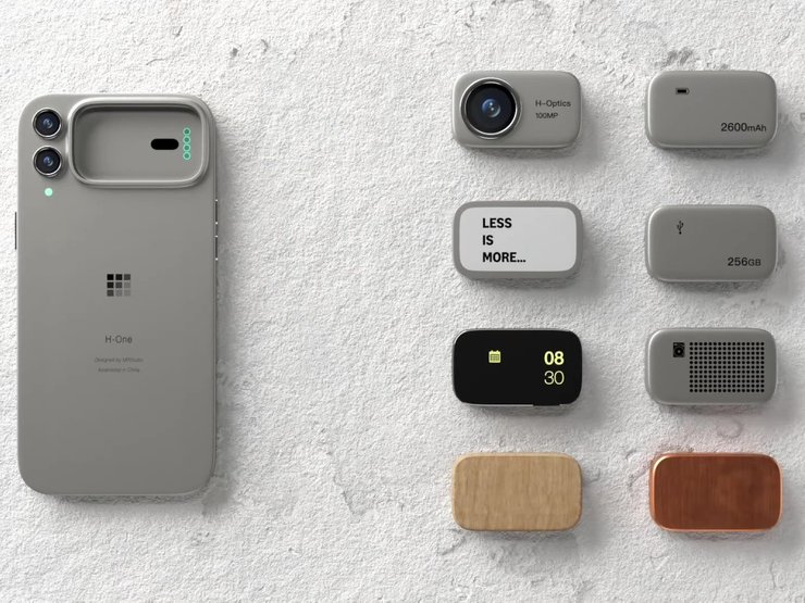 Модульный телефон H-One Pro от Mechanical Pixel