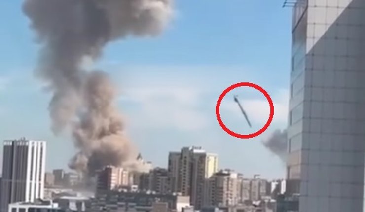 Изображение полета ракеты