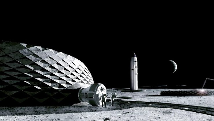 база на Луне
