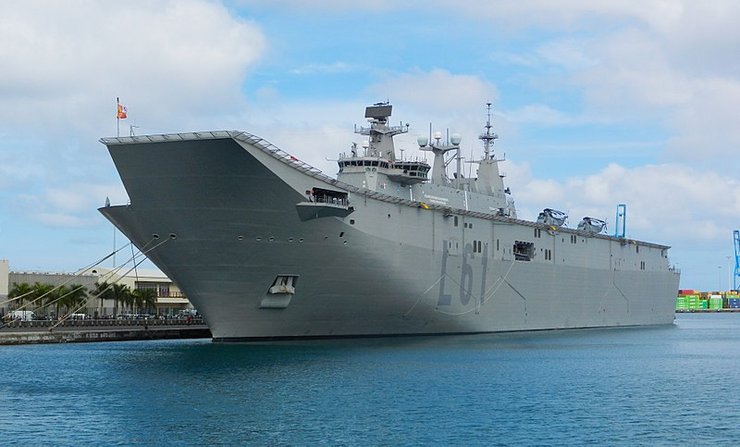 корабль Juan Carlos