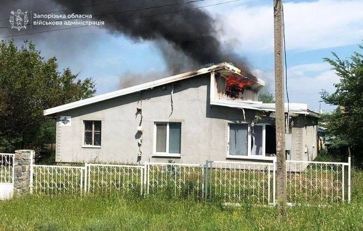 запорізька область Наслідки обстрілу Запорізької області 20 липня