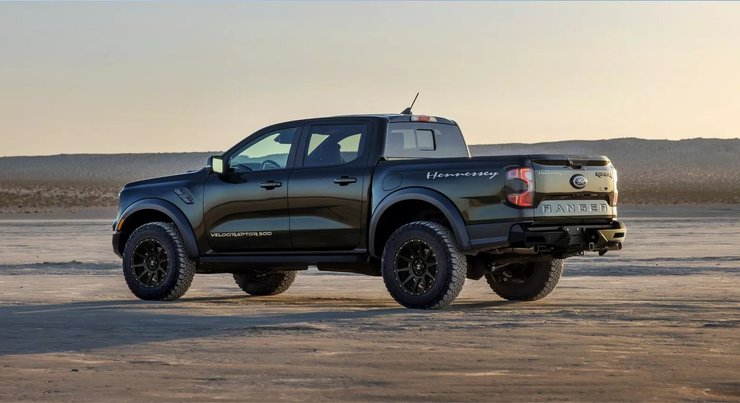 Ford Ranger Raptor, Ford Ranger, пикап Ford, тюнинг Ford, Hennessey VelociRaptor 500
