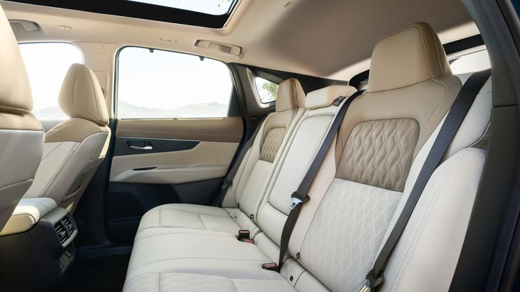 салон Nissan Murano, новый Nissan Murano, Nissan Murano 2025, Nissan Murano 2025, кроссовер Nissan