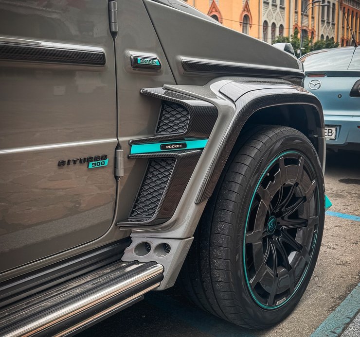 Мерседес Брабус 900, Brabus 900 Rocket, Mercedes Brabus 900, тюнинг Гелендвагена, Mercedes G-Class
