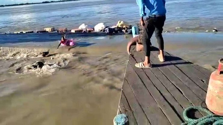 зіткнення, індію, річка