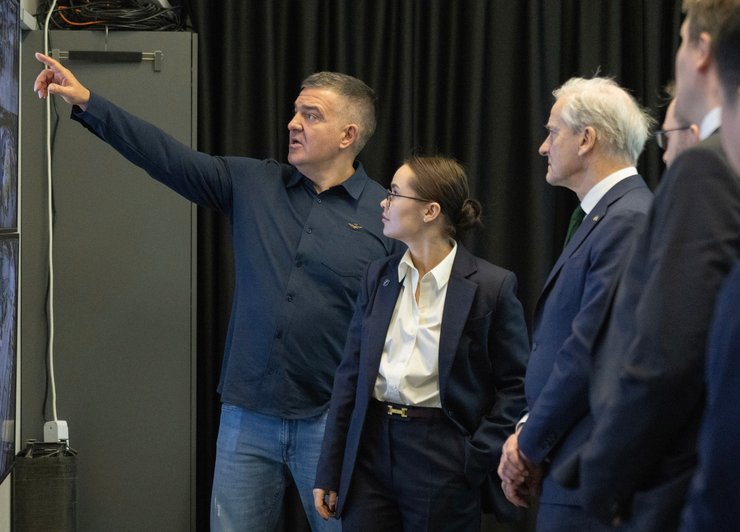 фото Штілерман, Терех, Йонас Гар Стере Норвегія під час презентації (автор фото Лукацький)