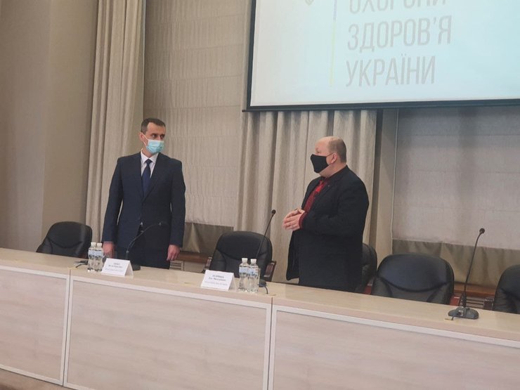 ляшко, немчинов, представление, минздрав, фото