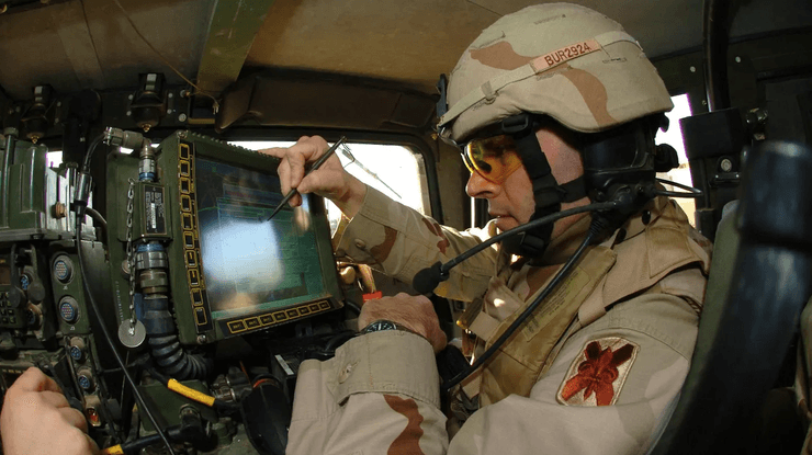 Blue Force Tracker, abrams