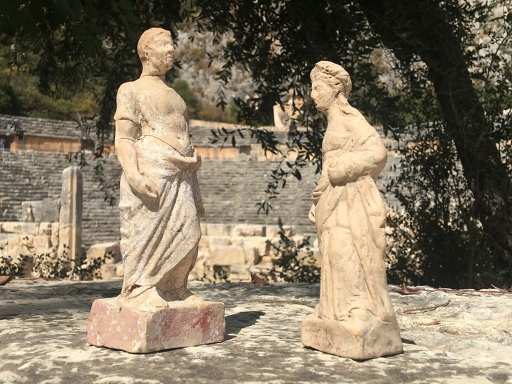 фигурки, древние боги, Турция