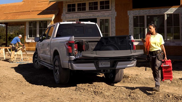 F-150 Lightning pickup