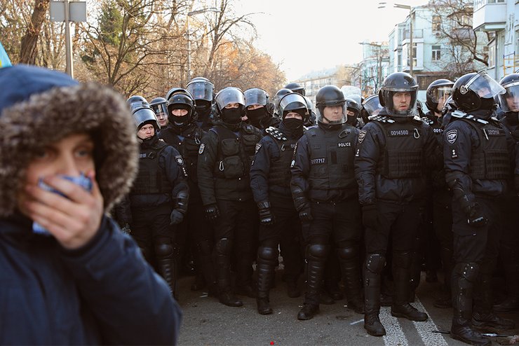акция протеста, Киев, полиция