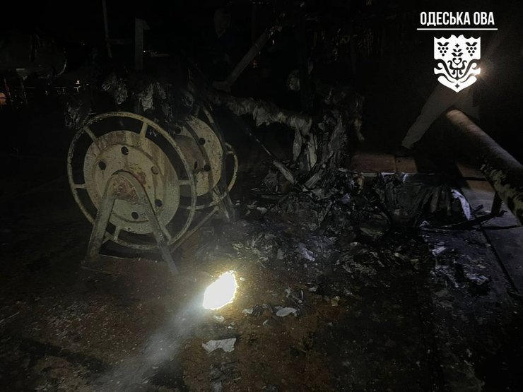 Наслідки удару ЗС РФ по Одеській області у ніч на 24 листопада