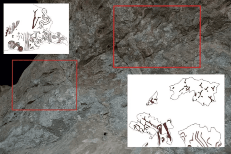 Малюнки в печері Інкая, Знахідки епохи неоліту, Печерне мистецтво, Туреччина, історія, археологія, наскельний живопис, древні люди, неоліт
