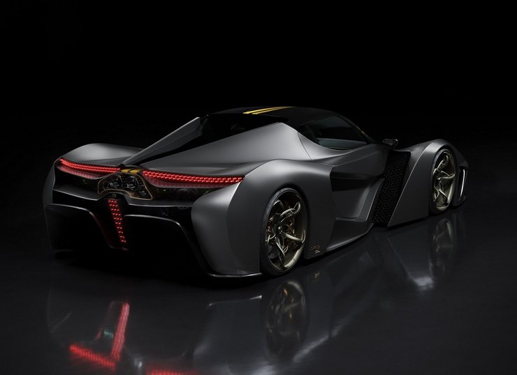 SP Automotive Chaos, самый быстрый автомобиль в мире, рекорд скорости