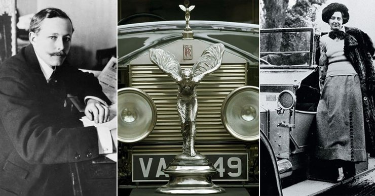 Джон Дуглас-Скотт-Монтегю и Элеанора Валеско Торнтон, ставшая прообразом "Духа экстаза"