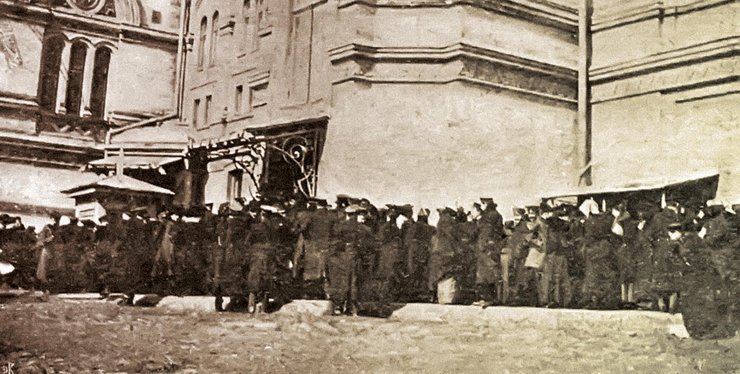 Оперный театр в Киеве, ретро фото, старый Киев