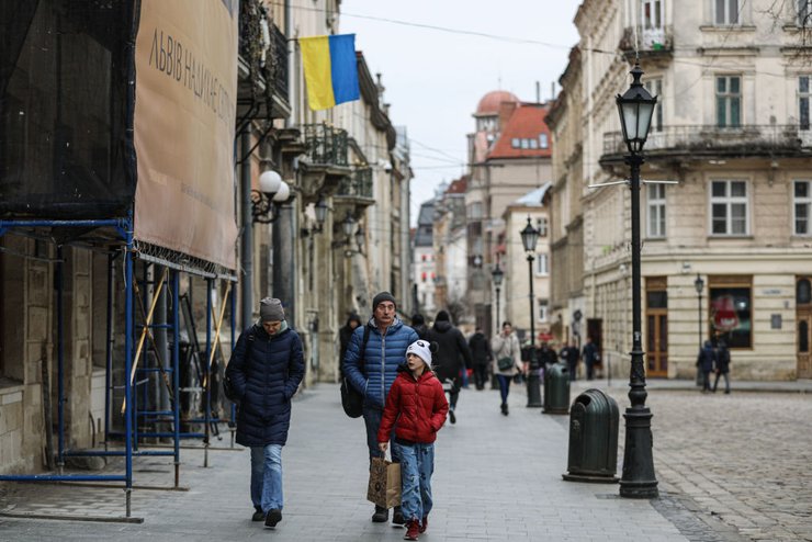 львов, улочки львова, исторический центр львова