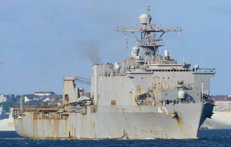 десантный корабль США, десантный корабль США, вмс сша, борьба со ржавчиной, борьба с коррозией