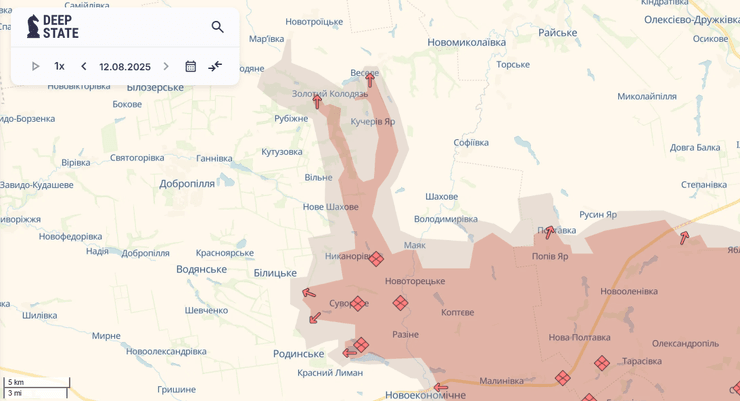 Никаноловка карта