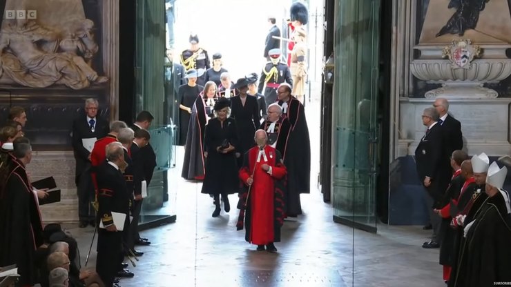 меган маркл, королевские похороны, похороны королевы елизаветы, прощание с королевой