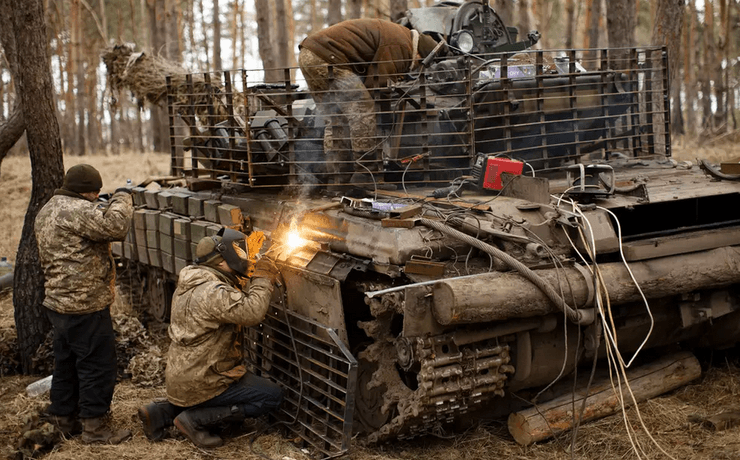 Використання "затрофеєних" танків РФ