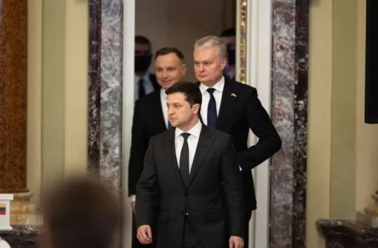 зеленський, дуда, науседа