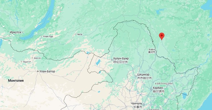 Красноярово на карті