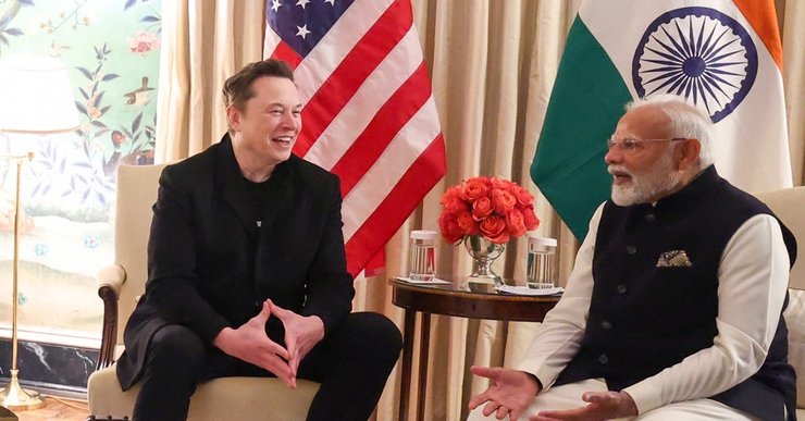 илон маск, нарендра моди
