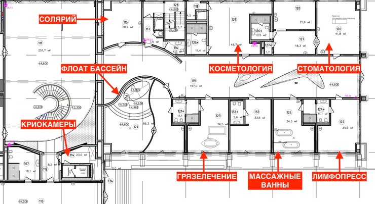 Креслення спа-центру, розслідування ФБК