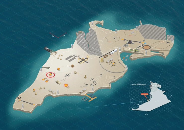 xrange, военный полигон