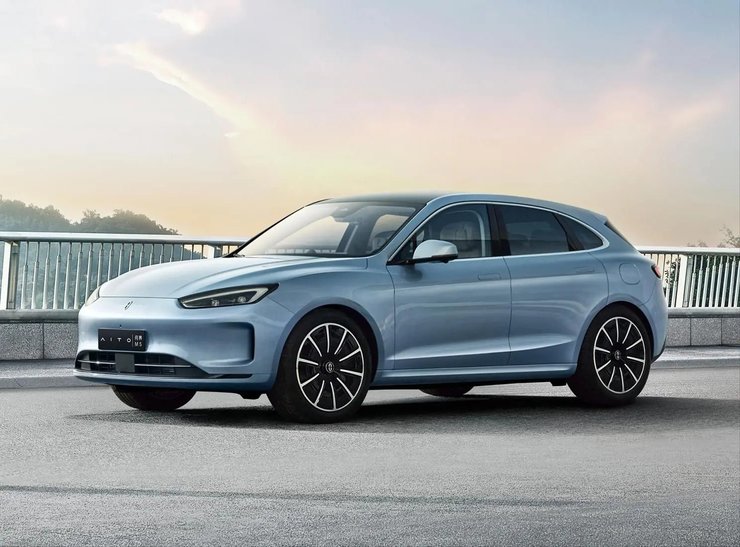 Huawei AITO M5e, AITO M5e, автомобиль Huawei, электромобиль Huawei, кроссовер Huawei, электрокар Huawei