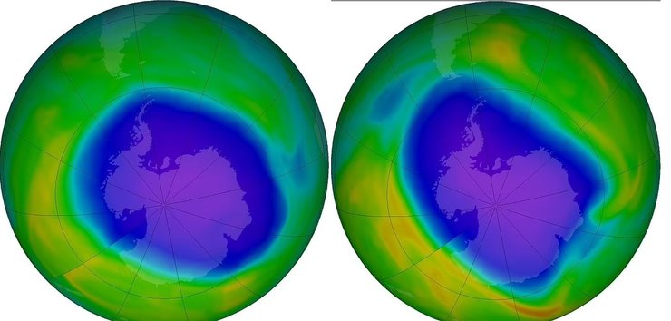 Антарктида, озоновая дыра, озоновый слой