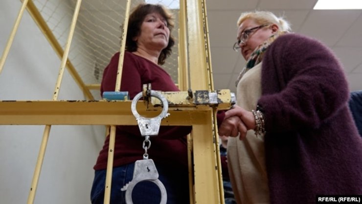 Ірина Цибанєва на суді