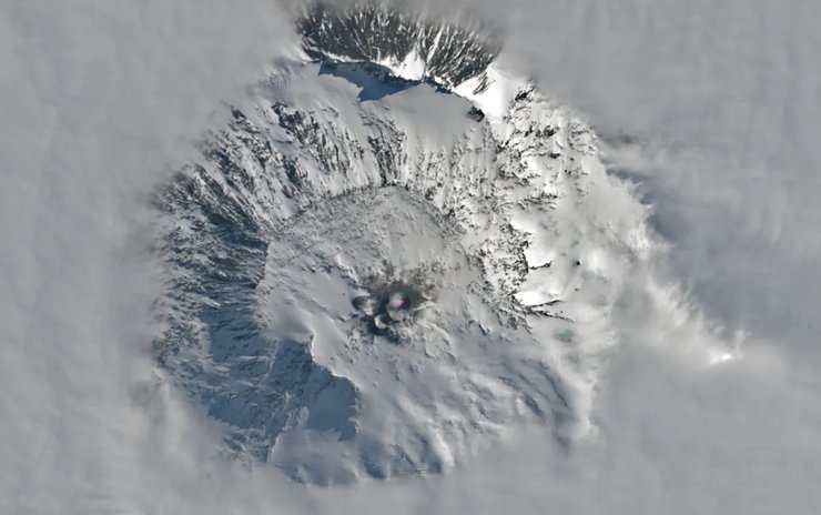 гора еребус антарктида