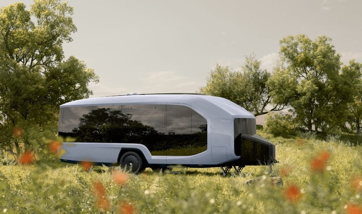 прицеп автодом, Pebble Flow, дом на колесах, прицеп кемпер,