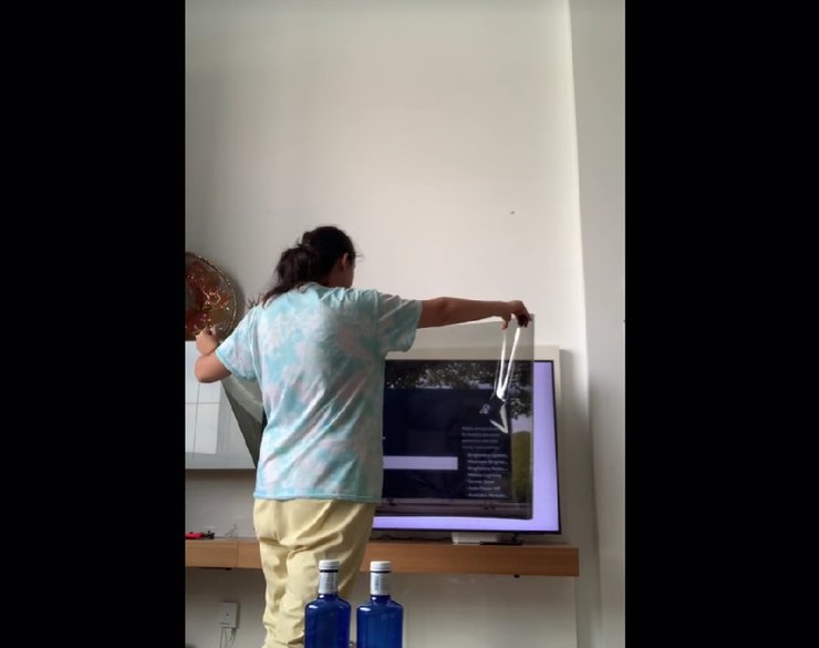 Телевизор Samsung пленка