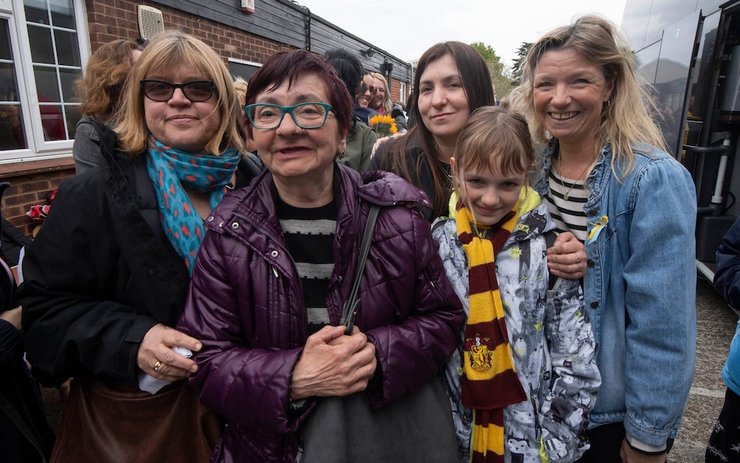 Українські біженці у Великій Британії