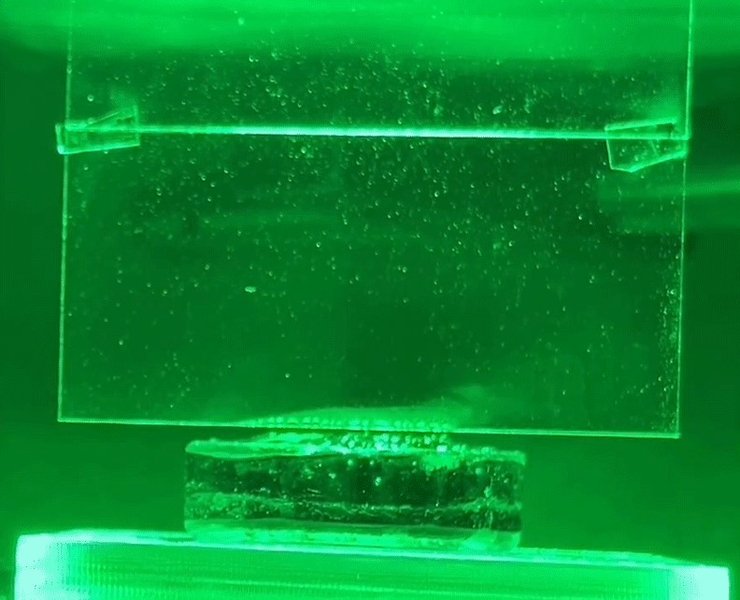 испарение воды свет