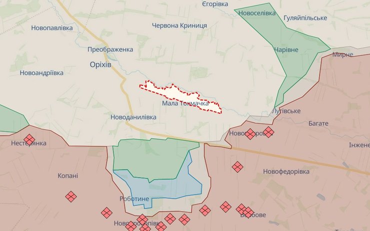 Мала Токмачка, Запорізька обл