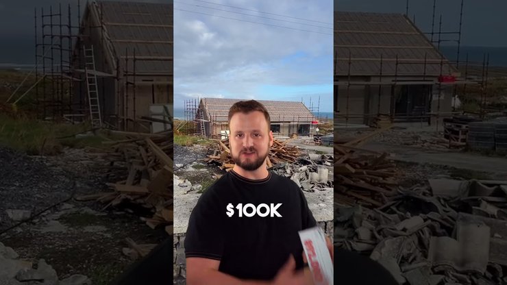 Острів в Ірландії, красивий острів, переїзду на острів, людям пропонують гроші за переїзд, житло в Ірландії, порожній будинок на острові