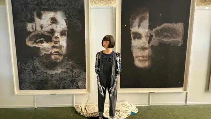 Робот, Алан Тюрінг, ШІ, Ai-Da, фото